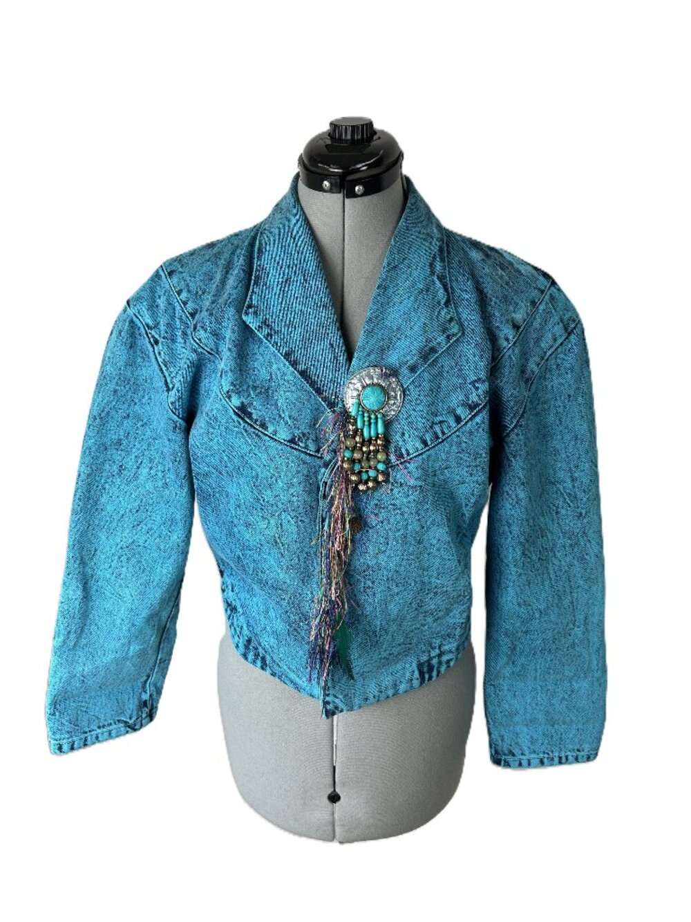 Apache Vintage Western Southwest Painted Pony Jacket Hand-painted S